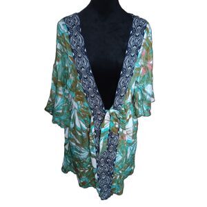 Nalini Originals Beach Wear Women's One Size Swim Suit Cover up, NWT